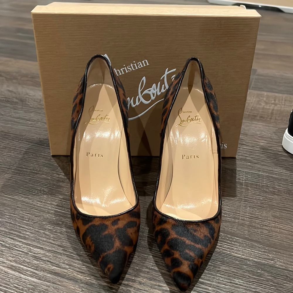 Christian Louboutin So Kate 120 Dark Leopard